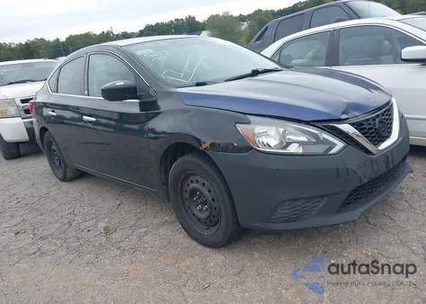2016 Nissan Sentra из США, поврежденный, VIN 3N1AB7AP5GL641504